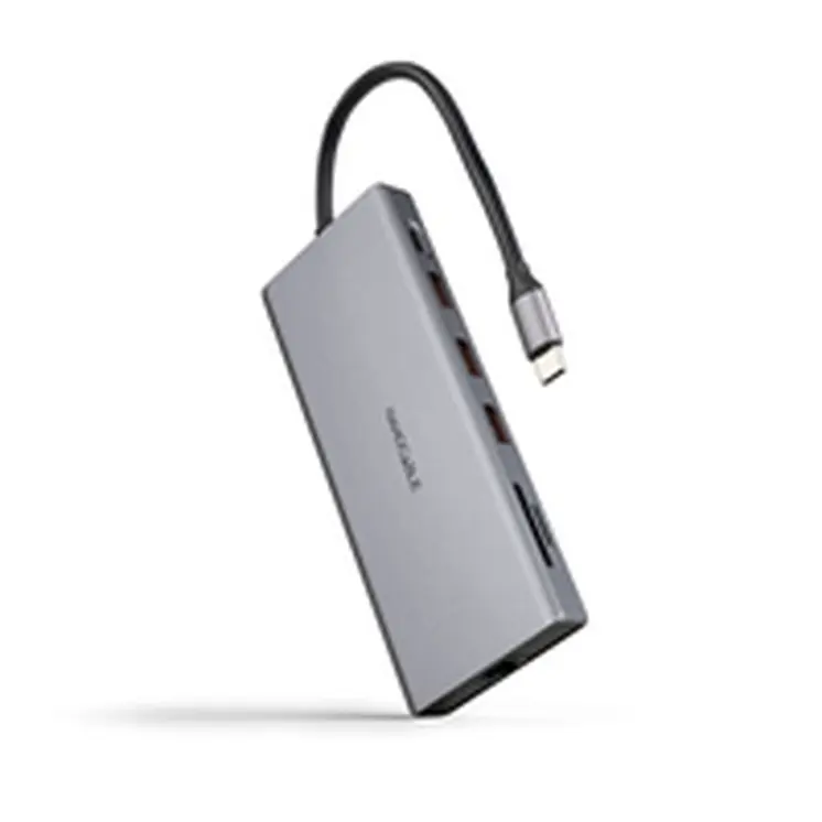 USB Hub NANOCABLE Grey 100 W