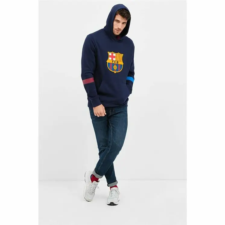 Men’s Hoodie F.C. Barcelona Navy Blue