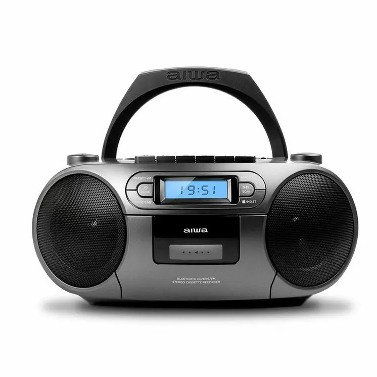 Radio cassette Aiwa BBTC-550MG Bluetooth Grey