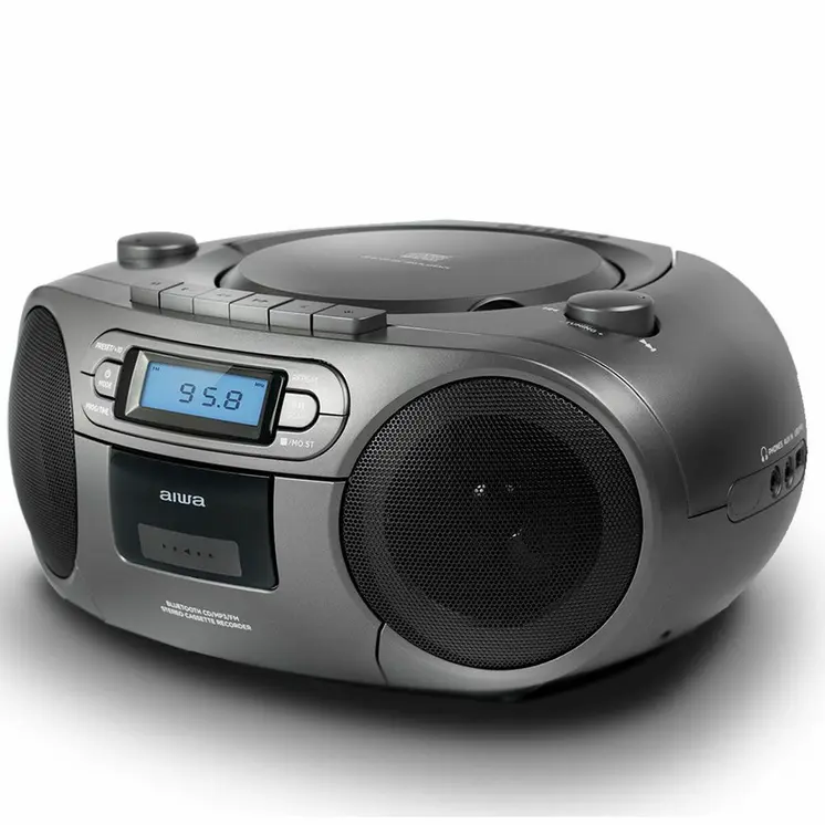 Radio cassette Aiwa BBTC-550MG Bluetooth Grey