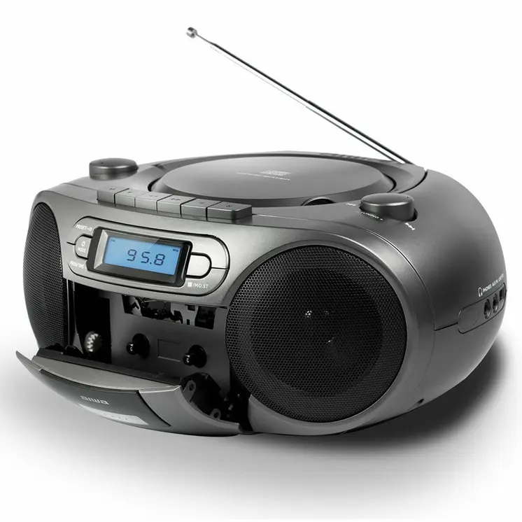 Radio cassette Aiwa BBTC-550MG Bluetooth Grey