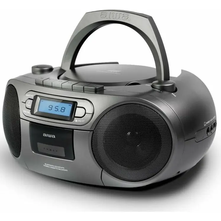 Radio cassette Aiwa BBTC-550MG Bluetooth Grey