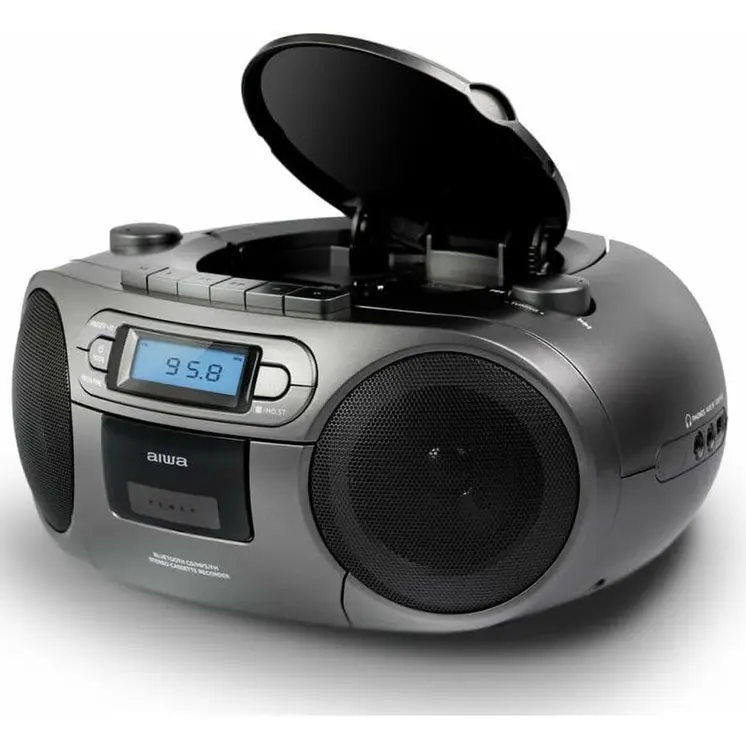 Radio cassette Aiwa BBTC-550MG Bluetooth Grey