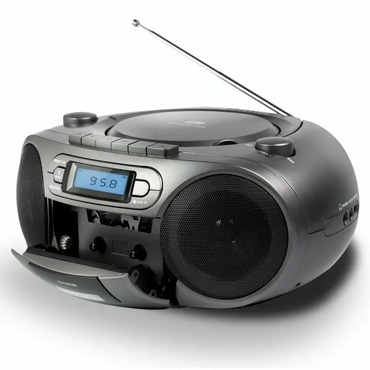 Radio cassette Aiwa BBTC-550MG Bluetooth Grey