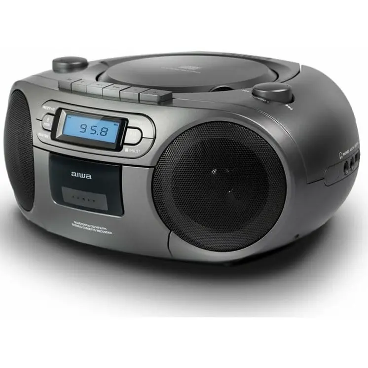 Radio cassette Aiwa BBTC-550MG Bluetooth Grey