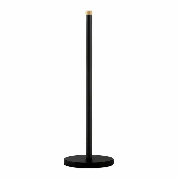 Toilet Roll Holder Andrea House ba72125 Black Metal