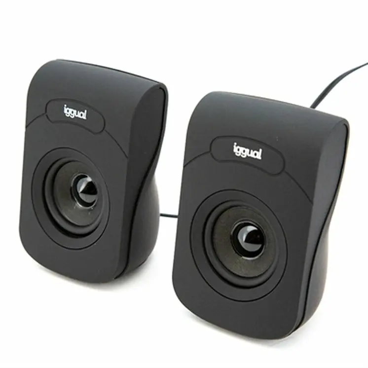 PC Speakers iggual IGG316993 Black 3 W