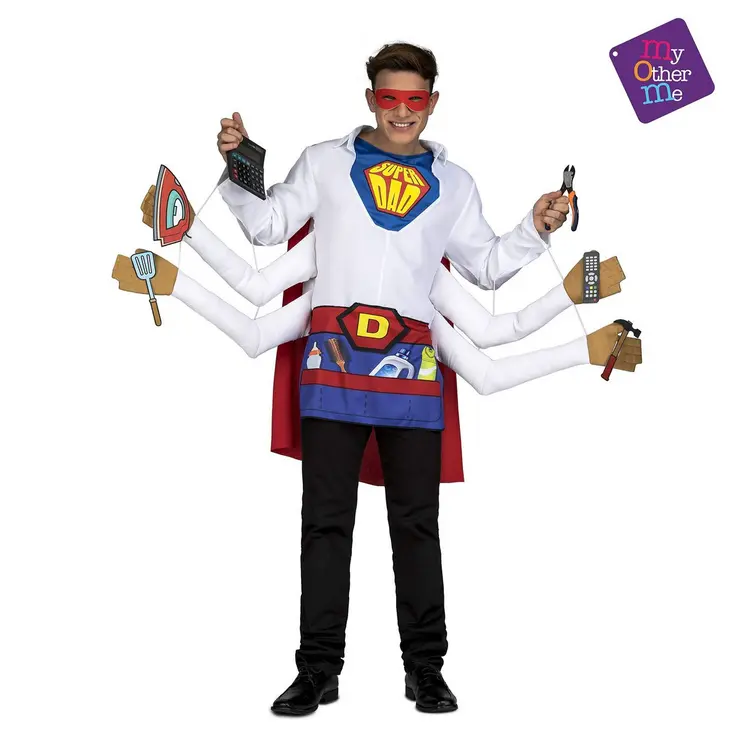 Costume for Adults My Other Me SuperDad M/L