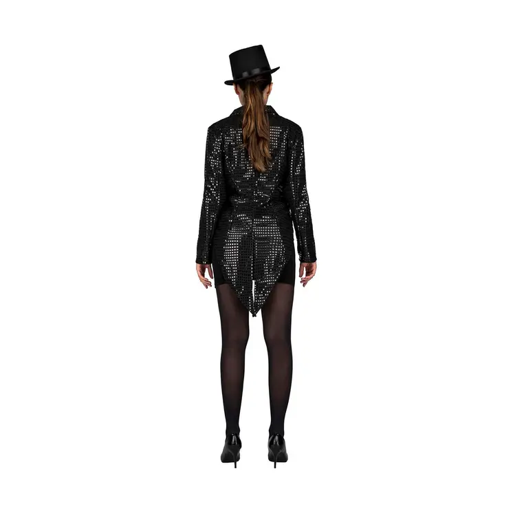 Costume for Adults My Other Me Show Woman Black Jacket M/L