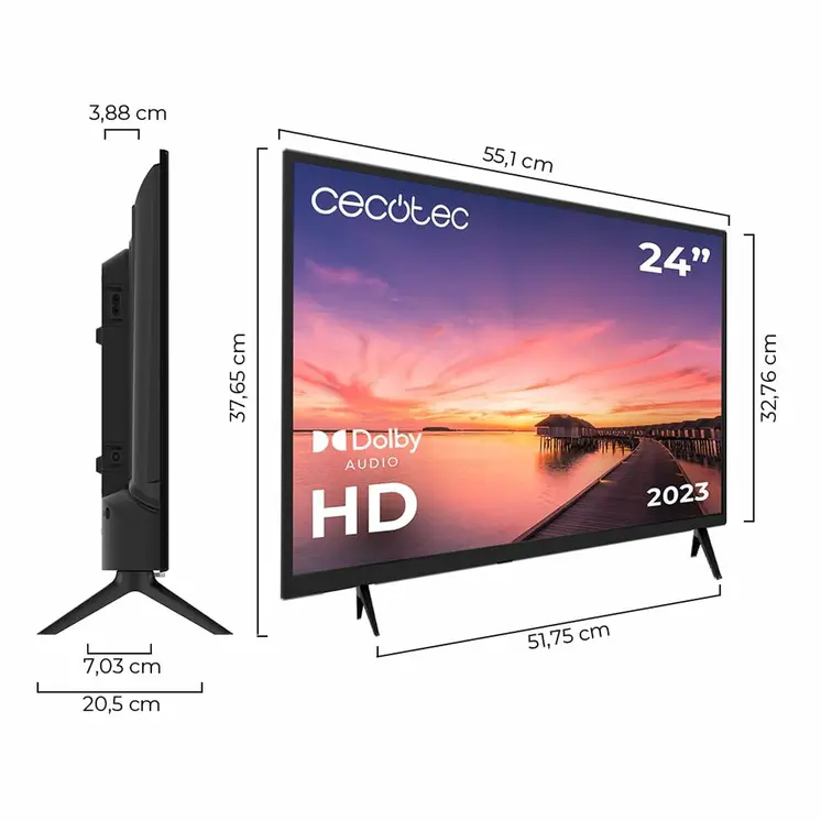 Television Cecotec 0 Series 0024 LED