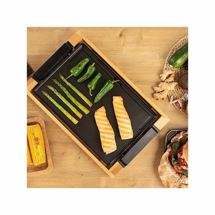 Grill Cecotec Tasty&Grill 2000 Bamboo
