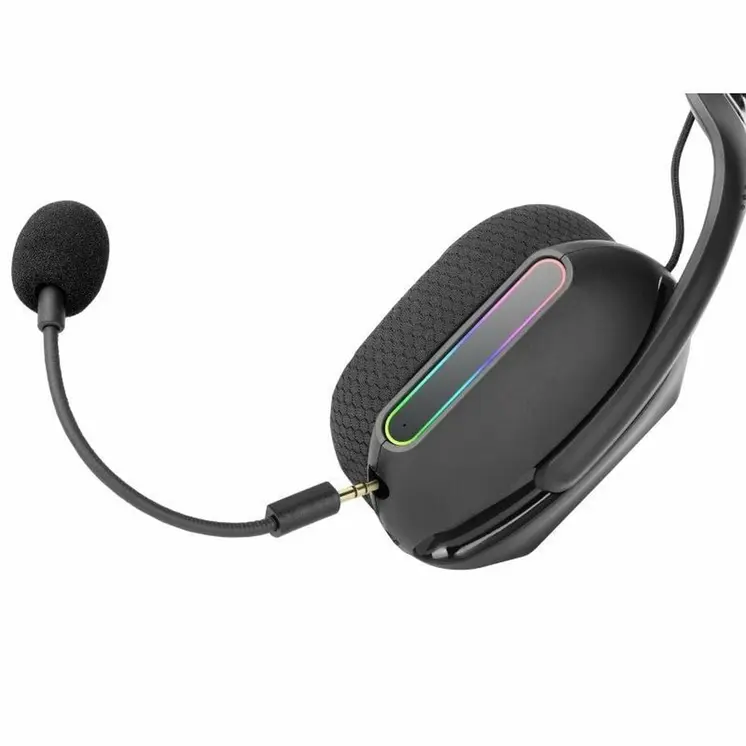 Gaming Headset with Microphone Mars Gaming MHWPRO Black