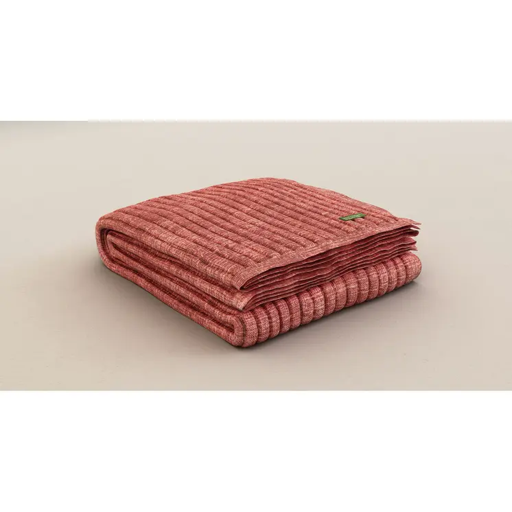 Bed Cover Benetton Red 140 x 190 cm
