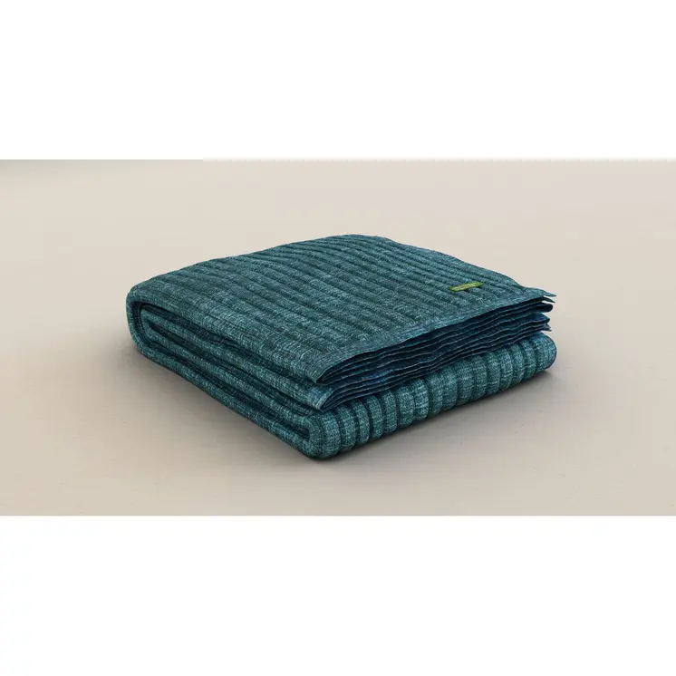 Bed Cover Benetton Blue 140 x 190 cm