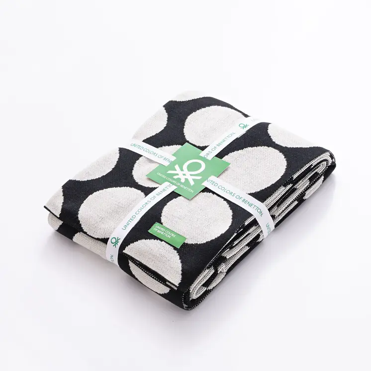 Bed Cover Benetton Black 140 x 190 cm Mouse