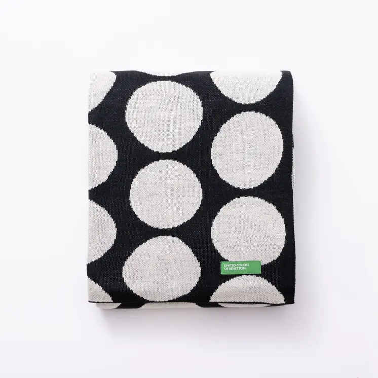 Bed Cover Benetton Black 140 x 190 cm Mouse