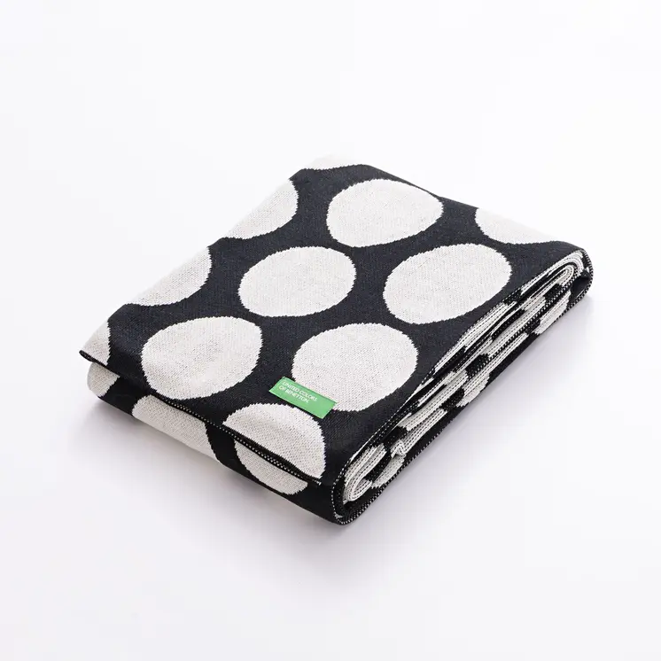 Bed Cover Benetton Black 140 x 190 cm Mouse
