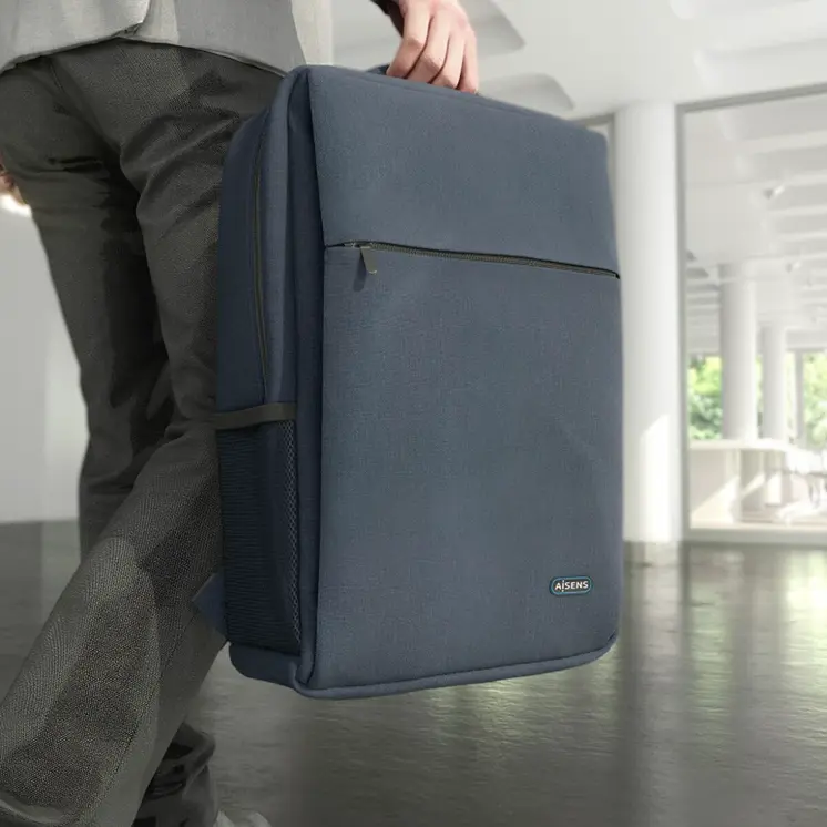 Laptop Backpack Aisens ASBG-BP082-BL Blue 17"