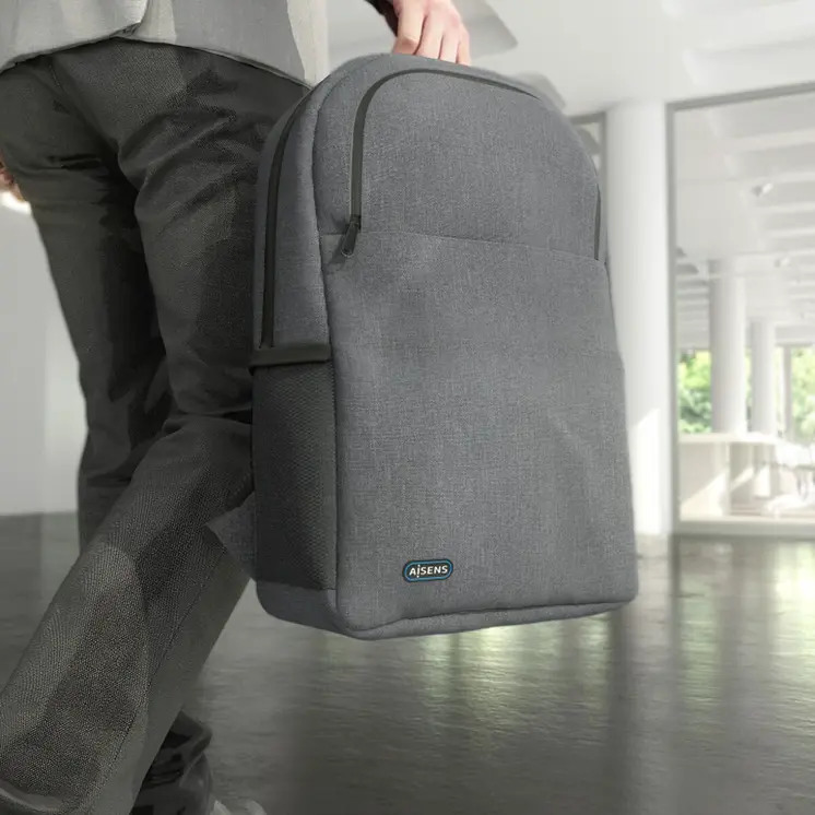 Laptop Backpack Aisens ASBG-BP083-GR Grey (1 Unit)