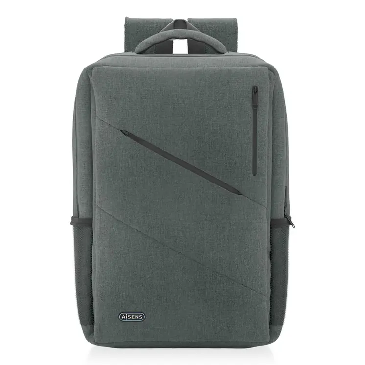 Laptop Backpack Aisens ASBG-BP085-GR Grey (1 Unit)
