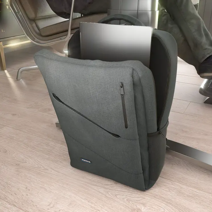 Laptop Backpack Aisens ASBG-BP085-GR Grey (1 Unit)