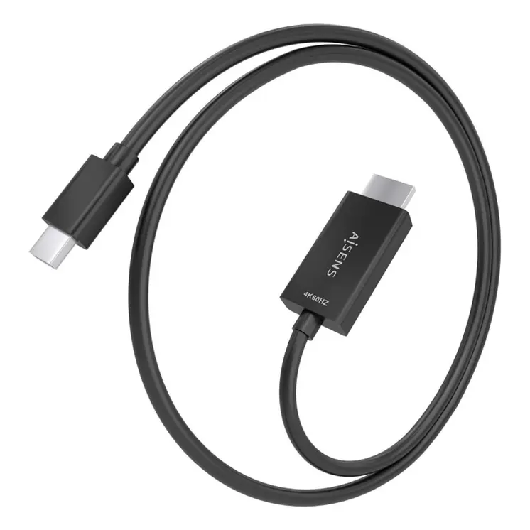 Mini Display Port to HDMI Adapter Aisens A125-0886 Black 1 m