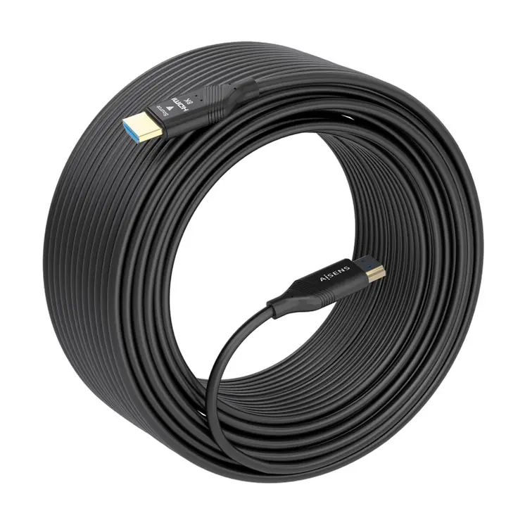 HDMI Cable Aisens A153-0936 Black 25 m