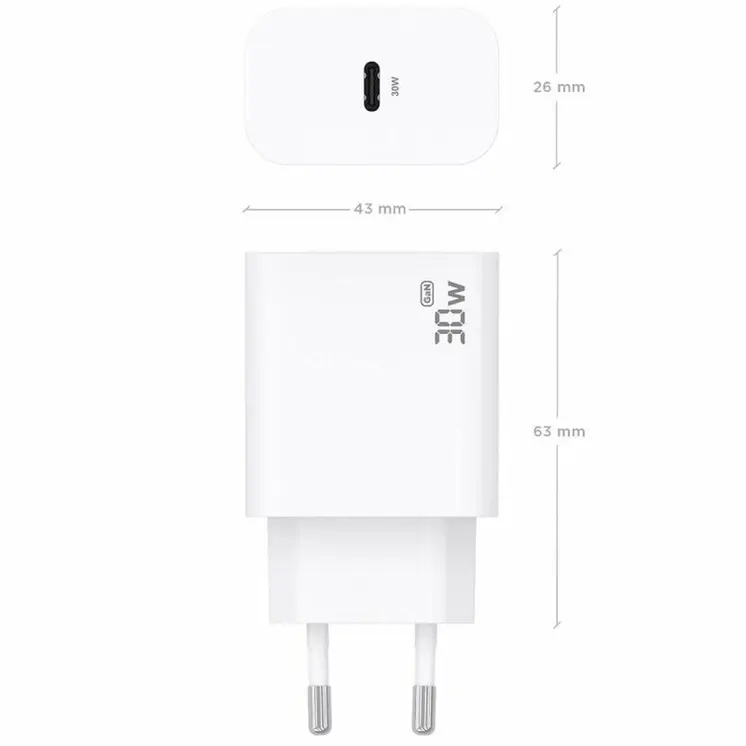 Wall Charger Aisens A110-0940 White 30 W