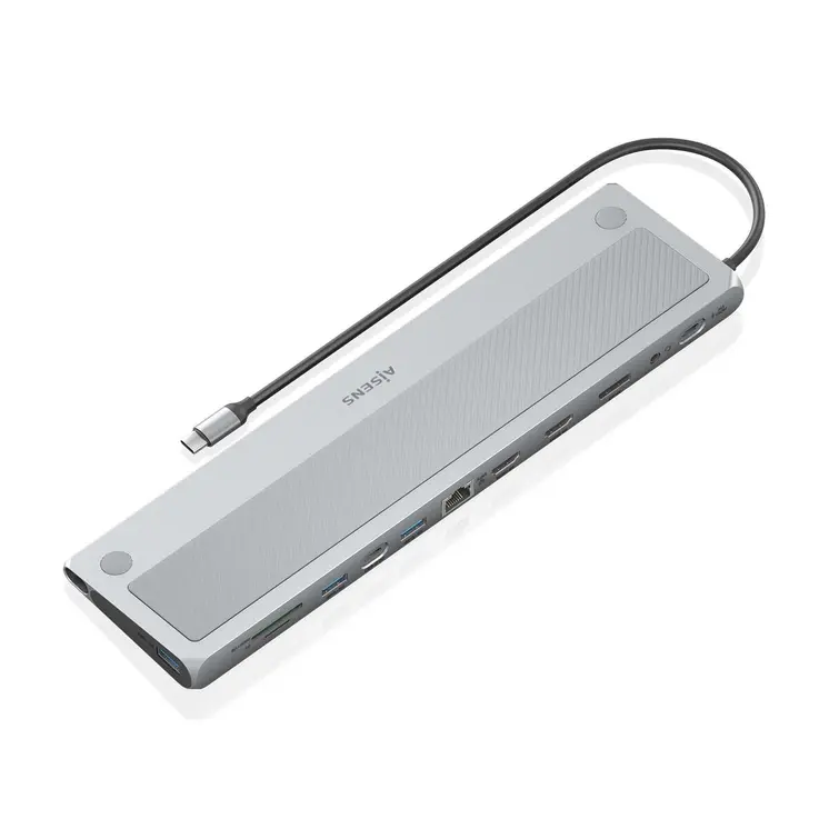 USB Hub Aisens Black 100 W 50 W