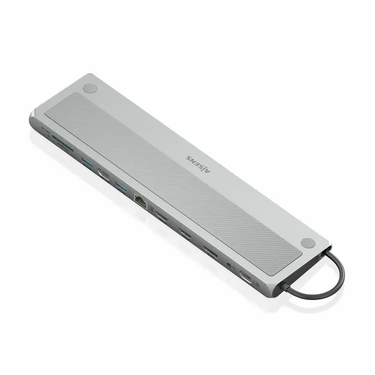 USB Hub Aisens Black 100 W 50 W