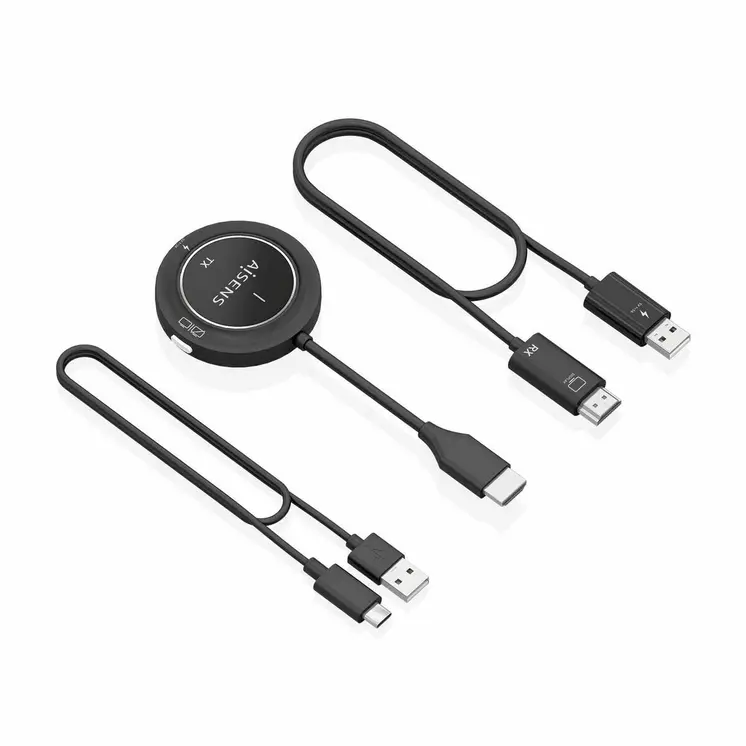 HDMI Cable Aisens ASWL-H2K30M002-BK Black