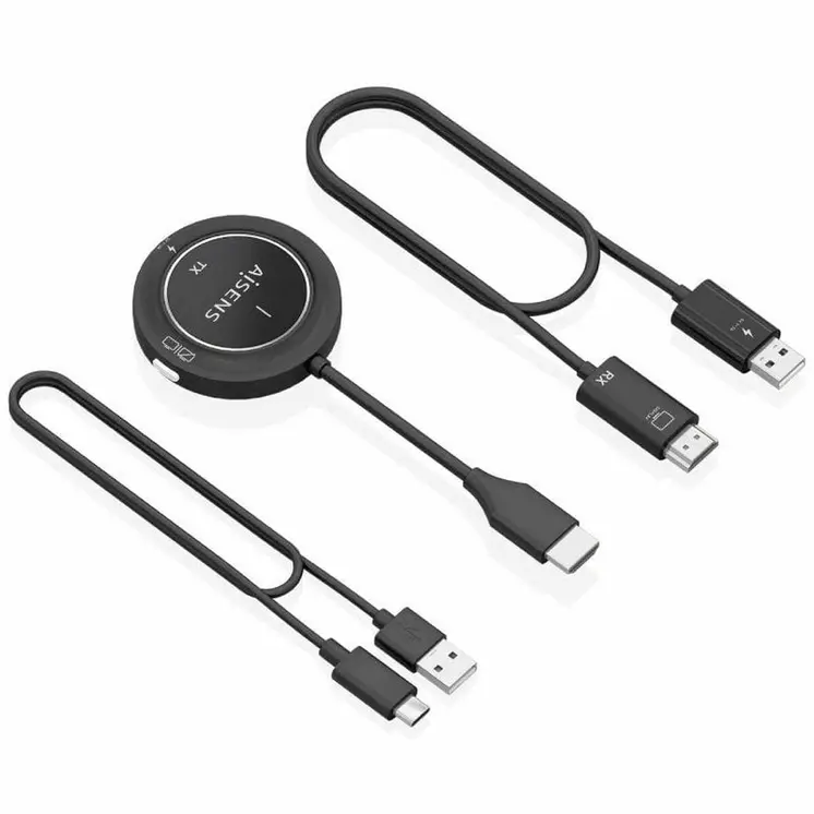HDMI Cable Aisens ASWL-H2K30M002-BK Black