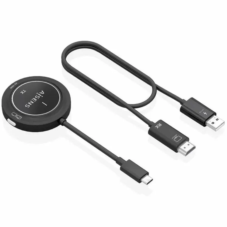 HDMI Cable Aisens ASWL-H2KC30M004-BK Black