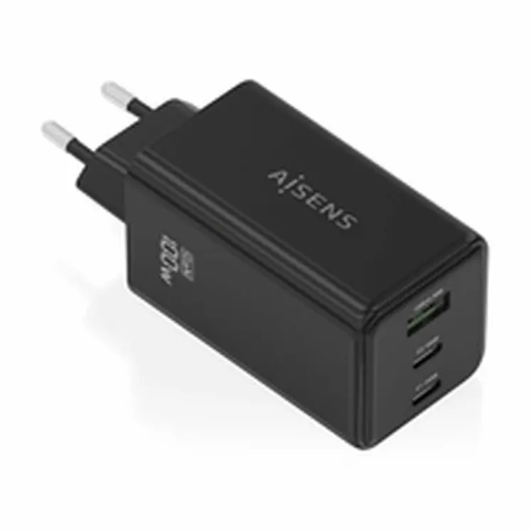 Cordless Charger Aisens ASCH-100W3P052-BK Black 100 W