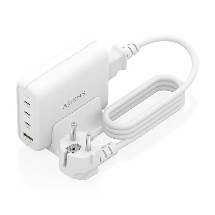 Cordless Charger Aisens ASCH-140W4P055-W White 140 W