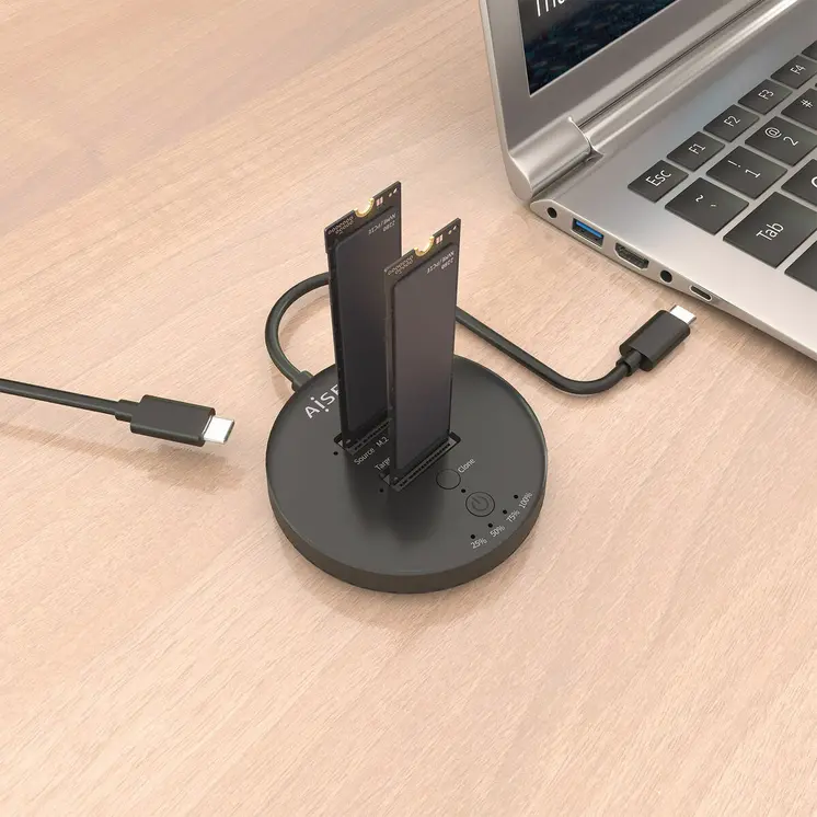 Charging base Aisens ASDS-2M2N05-BK Black