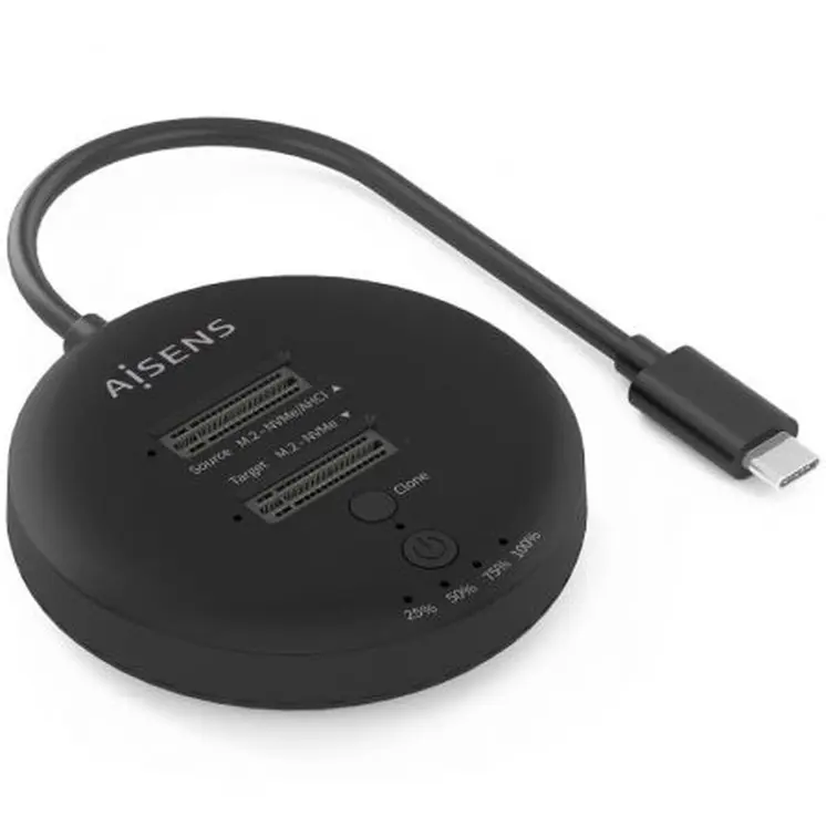 Charging base Aisens ASDS-2M2N05-BK Black
