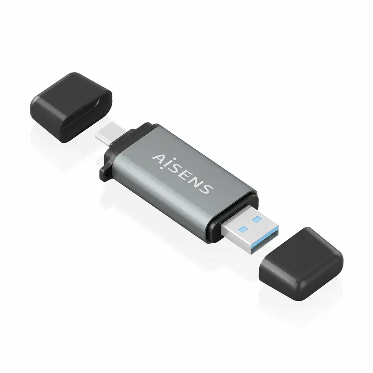 Card Reader Aisens ASCR-2AC11-GR Grey