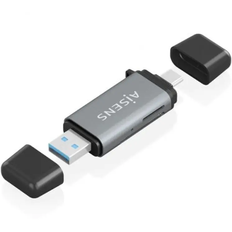 Card Reader Aisens ASCR-2AC11-GR Grey