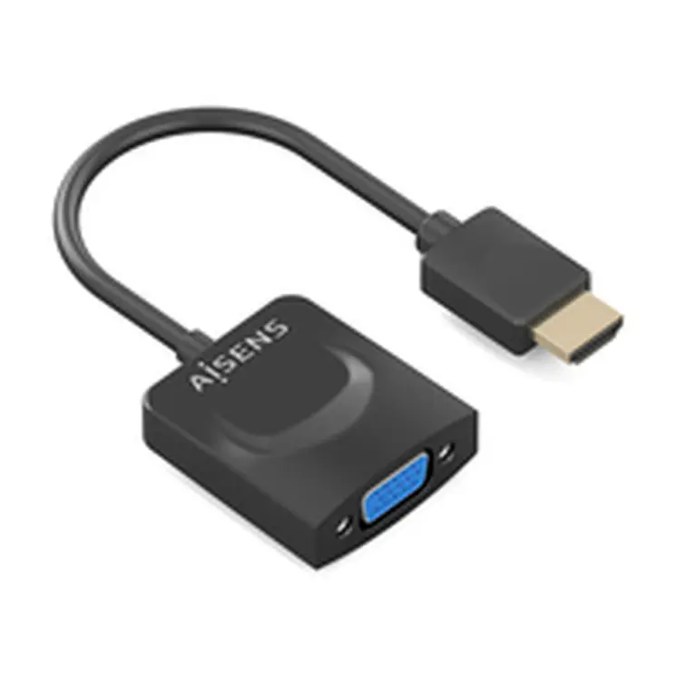USB Cable Aisens A122-0947 Black 15 cm
