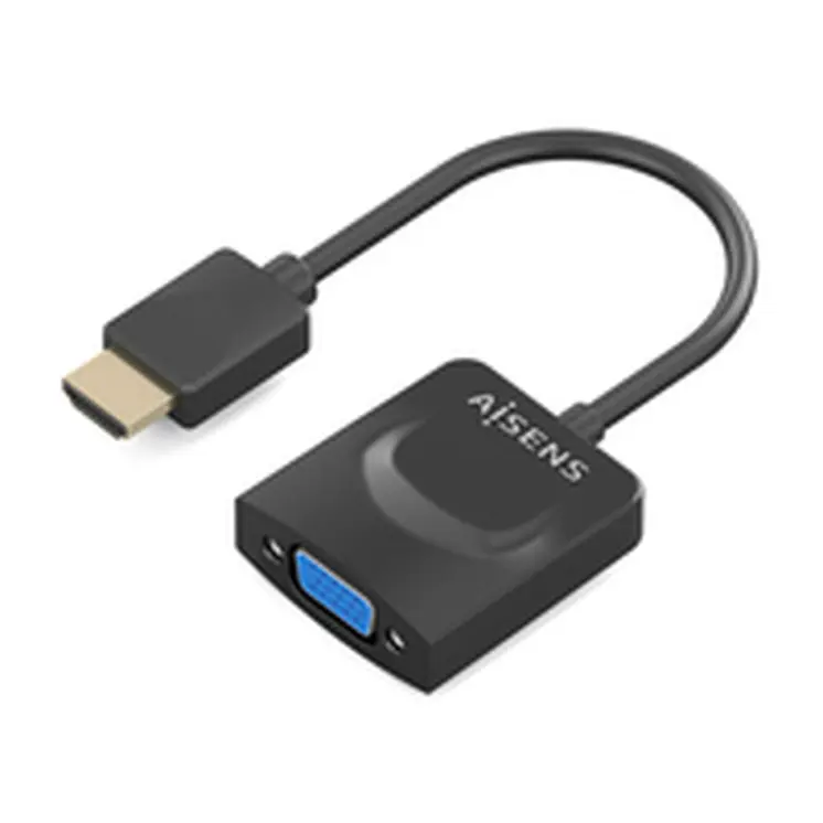 USB Cable Aisens A122-0947 Black 15 cm