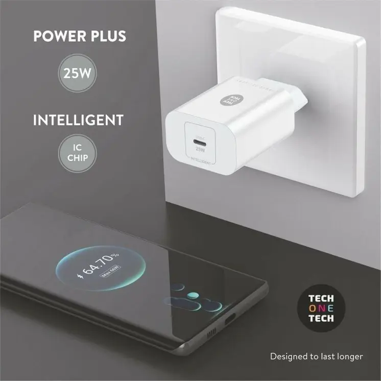 Wall Charger Tech One Tech TEC2264 25 W