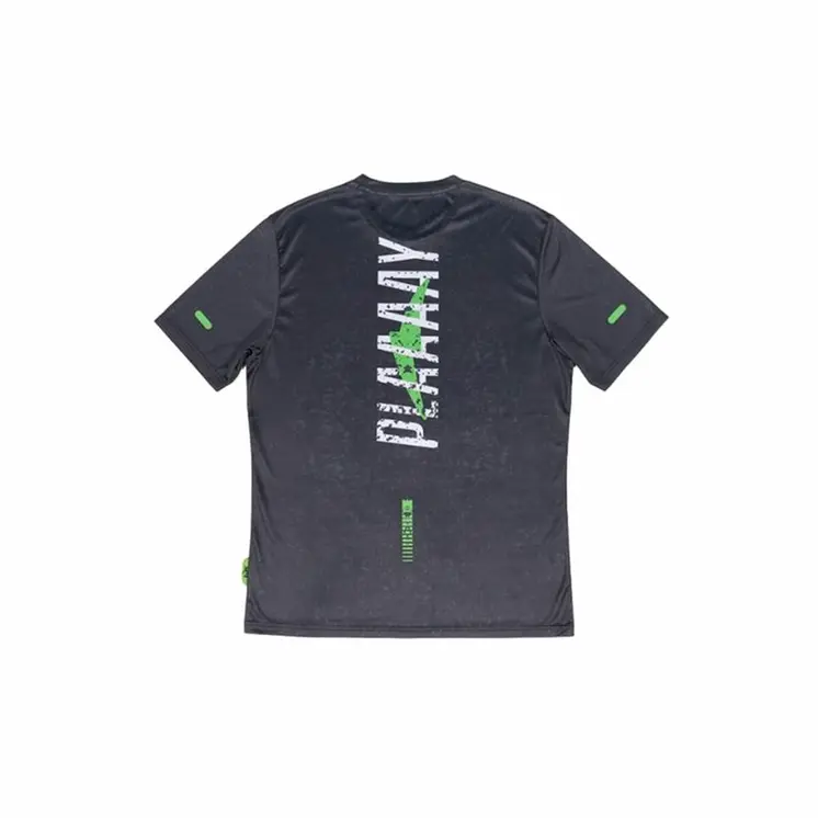 Short-sleeve Sports T-shirt Lok Sports Play Black Padel