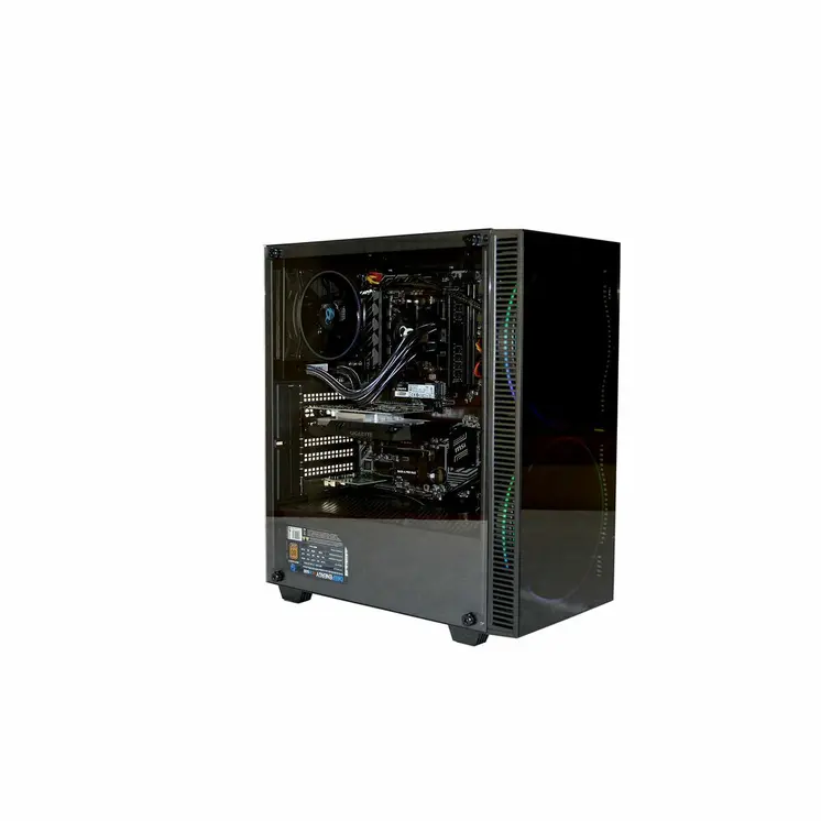 ATX Semi-tower Box CoolBox COO-CHA-GA250-0 Black Tower