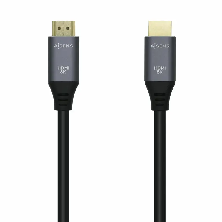 HDMI Cable Aisens A150-0428 Black Grey 2 m