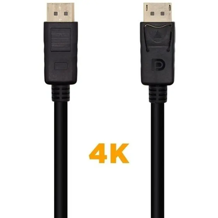 DisplayPort Cable Aisens A124-0548 Black 50 cm