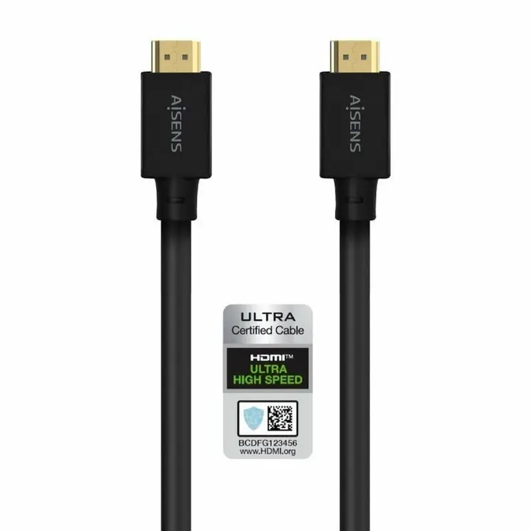 HDMI Cable Aisens A150-0680 Black 5 m