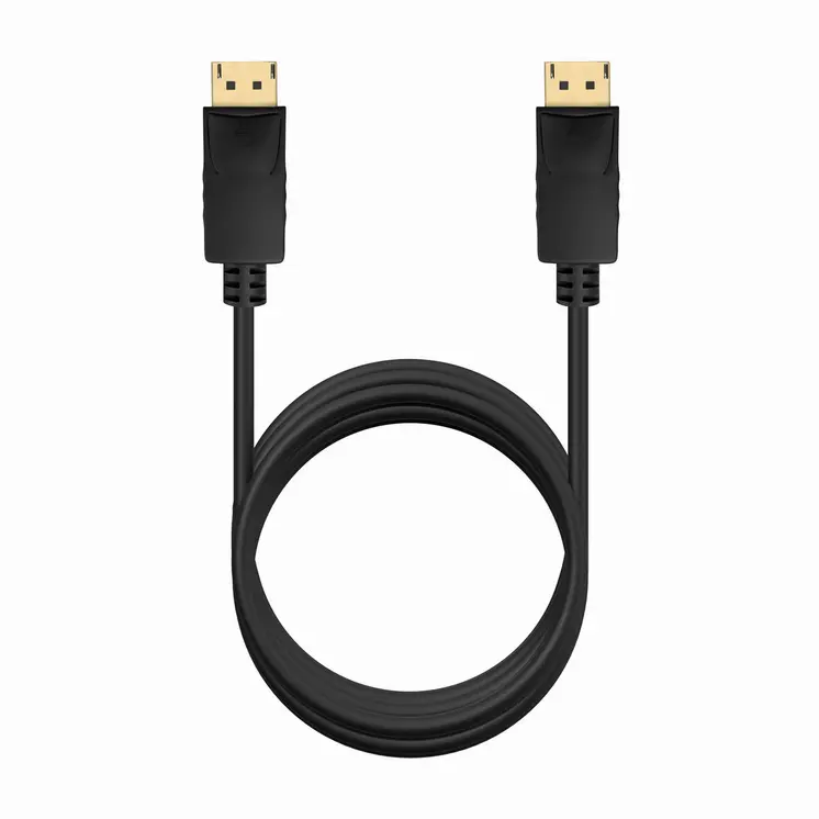 DisplayPort Cable Aisens A124-0740 Black 2 m 4K Ultra HD