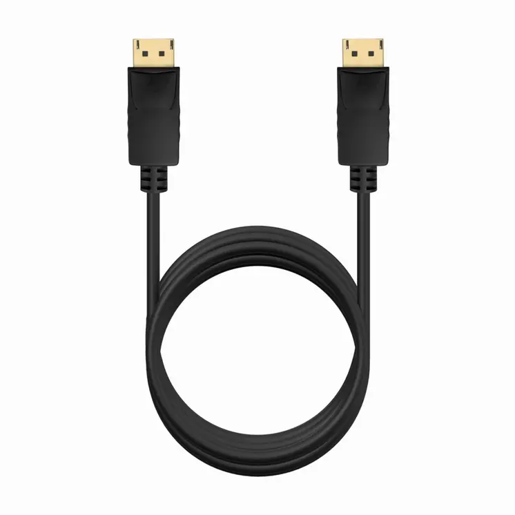 DisplayPort Cable Aisens A124-0740 Black 2 m 4K Ultra HD