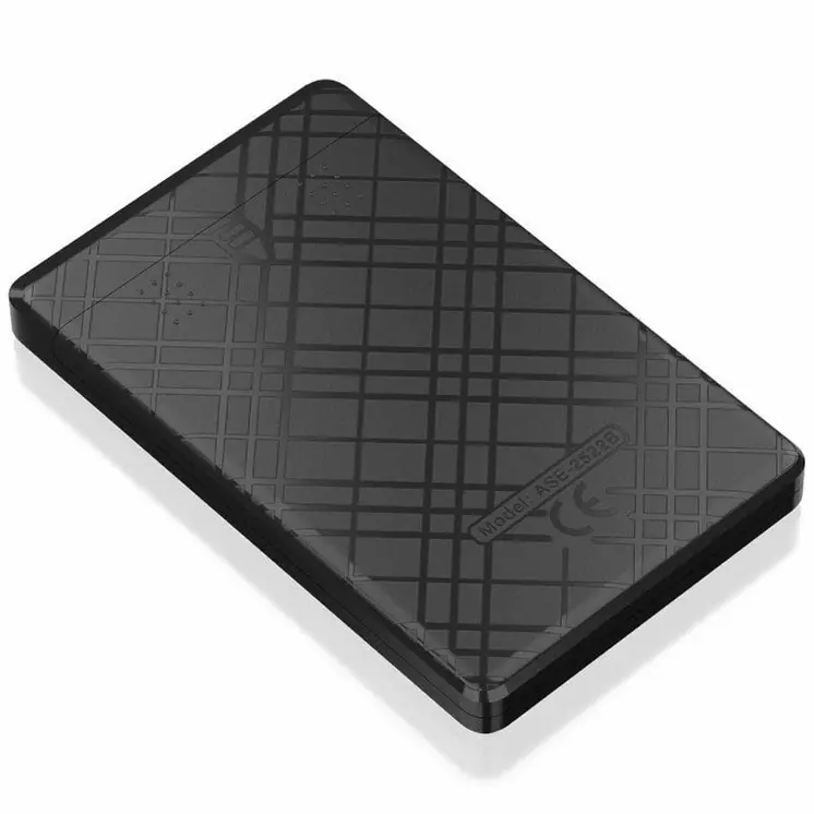 External Hard Drive Aisens ASE-2522B Black